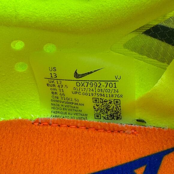 Nike ZoomX Dragonfly XC Men’s Size 13 Cross-Country Running Spikes DX7992-701 - Picture 11 of 12